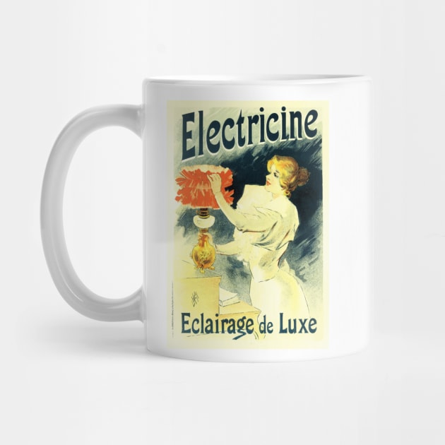 ELECTRICINE Luxury Lighting Art Nouveau Lucien Lefevre Maitres De L' Affiche by vintageposters